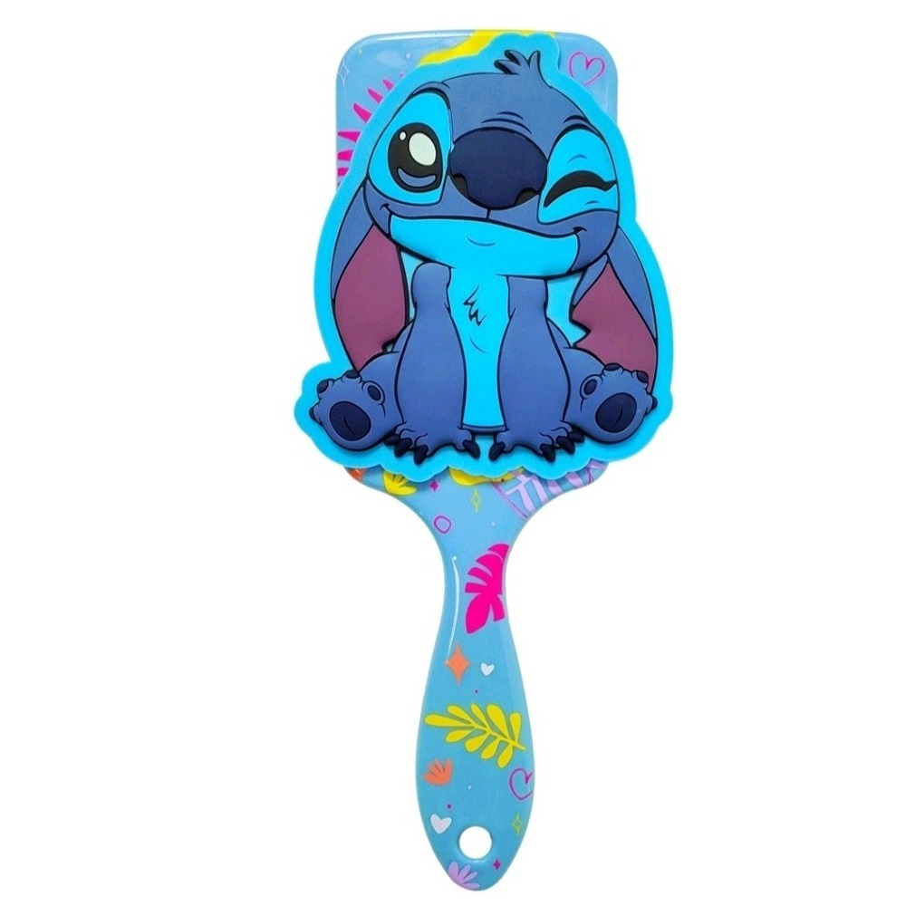Disney Stitch Detangler Brush Kids Hair Brush Pain Free- New
